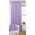IDOLESHOP Polyester Lavender Plain Curtain Door(7 feet in Height, Pack of 2)