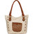 Beige PU Satchel