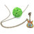 Cinderella Stone Guitar Pendant Necklace