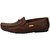 Fausto Men Brown Lace-Up Casual Shoes