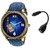 X5 Fusion Brasss Jeans Royal Men'S Watch With Otg Cable
