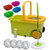 Cherrylite Carryon Steel Spin Bucket With Wheels  4 Extra Mop Refills  4 Hand Duster Free