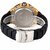 Skmei Quartz Black Round Men Watch SKMEI 1016 .1.2 BLACK GOLDEN