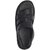 Lee Peeter Men's Black Leather Sandals