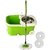 Green Steel  with Wheels Mop Bucket and 2 Extra Refills Mop