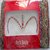 BRIDAl bindi for wedding red colour 1 set of 2 pieces