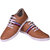 Messi Men Tan Lace-up Casual Shoes