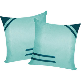 classical design cushion cover turquise/blue 2 pcs set 30 x 30 cm