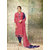 Decent world Pink Camric Cotton Dress Material With Unstitched Dupatta