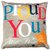 Welhouse saying printed cushion cover VLCU-063