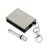 Zippo Flint Grey Aluminium Fire Starter Lighter Matchbox Keychain Style For Outdoor Adventure