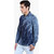 High Star Slim Fit Fashion Shirt In Blue Colour
