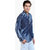High Star Slim Fit Fashion Shirt In Blue Colour
