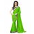 Designer Green Chiffon Saree