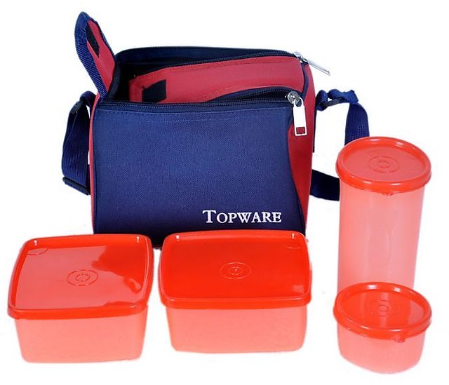 Buy Topware Lunch Box With Insulated Bag Food Storage Containers Online ...