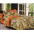 Welhouse Floral design king size bedsheet  2 pillow cover EM-007