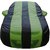 Autofurnish Stylish Green Stripe Car Body Cover For Maruti New Alto 800 Arc Green-black.