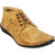 NAMAH Men'S Beige Color Suede Leather Casual Shoes