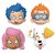 Bubble Guppies Mask 4 Retail Unit(s) Pack - 4988483