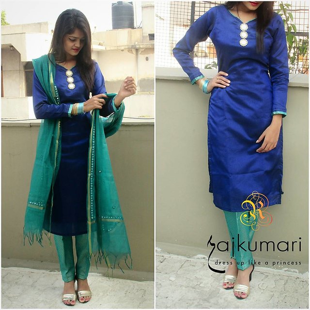 peacock green colour combination dresses Short Dress 4216 by Primavera