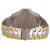 NUBELA Round Dial Gold and Silver Stainless Steel Strap Men Quartz Watch For Men