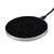 [10W Fast Charge Wireless Charger], Square Aluminium Qi Pad by Pantheon for Samsung Galaxy S7/S7 edge/S6 Edge Plus Note 5/7, Compatible with All Standard Qi-Enabled Devices (Silver no AC)