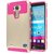 LG G Stylo Case, Deego 2in1 Design Hybrid Heavy Duty LG Phone Cases, Impact Resistant Shock-Absorption Dual Layer Armor Full-Body Protective LG Stylo Case (LS770) (Gold+Rose)