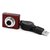 uxcell Plastic Shell Clip-on USB 2.0 Webcam Camera Red for Notebook Laptop