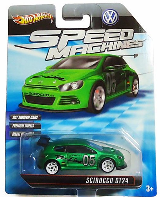 Buy 2009-2010 Hot Wheels Speed Machines VW SCIROCCO GT24 (green