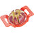 Combo Of ABS Plastic Apple Cutter+ Grater and Peelar+Knife+Peelar [Set of 5] Multicolor