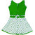 Flora Self Design Cotton (Combi) Dresses For Girls