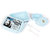 Jewel Super Lock Jungle Safari Print Lunch Box Big Blue
