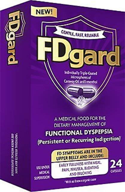 Buy FDgard 24 Count Box for Functional Dyspepsia, FD, Indigestion, Gas ...