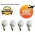 Combo of 4 LED Bulbs - 18 Watts