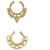 Style Fake Septum Nose Ring.Unique and beautiful septum ring for non pierced nose Tribal, NSR3Fk104065