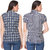 YALINA PLUS Combo of two exclusive Printed and Striped Shirts.