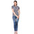 YALINA PLUS Combo of two exclusive Printed and Striped Shirts.