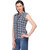 YALINA PLUS Combo of two exclusive Printed and Striped Shirts.