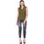 YALINA PLUS Women Combo of two Printed Court Collar Sleeveless Shirt