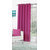 IDOLESHOP Polyester Pink Plain Long Door Curtains(9 feet in Height, Pack of 2)