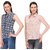 YALINA PLUS Women Combo of two sleeveless printed shirt