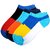 Winza Designer Mid-calf Length  Ankle Cotton Socks (Multi-Coloured, Set of 6)