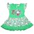 LITTLE LIFE BABY FROCK 100% COTTON (LL148_GREEN_16)