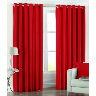 BSN Crush Plain Single Door Curtain