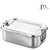 JVL Stainless Steel Rectangular Lunch Box