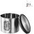 JVL Classy Window Canister- 750 ml