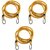 Hua You Beige Luggage Strap - Set of 3
