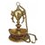 Smart Shophar Brass Diya/Deepak Hanging With Chain Shankh 7 Inches