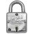 SmartShophar Stainless Steel Padlock 7 Lever 35 mm