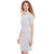 Miss Chase Multicolor Striped Bodycon Dress For Women